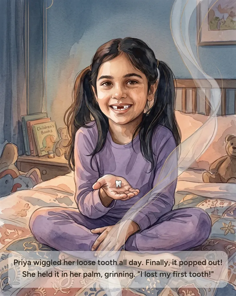 The Tooth Fairy's Note