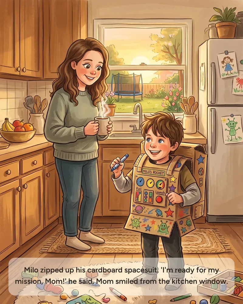 Milo's Moon Mission: A Mother's Day Launch